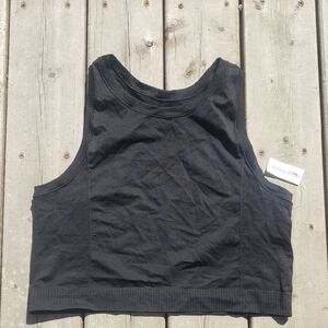 Old Navy XXLT Black Women's Crop Top
